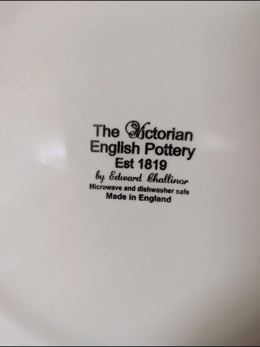 The Victorian English Pottery decorative ceramic